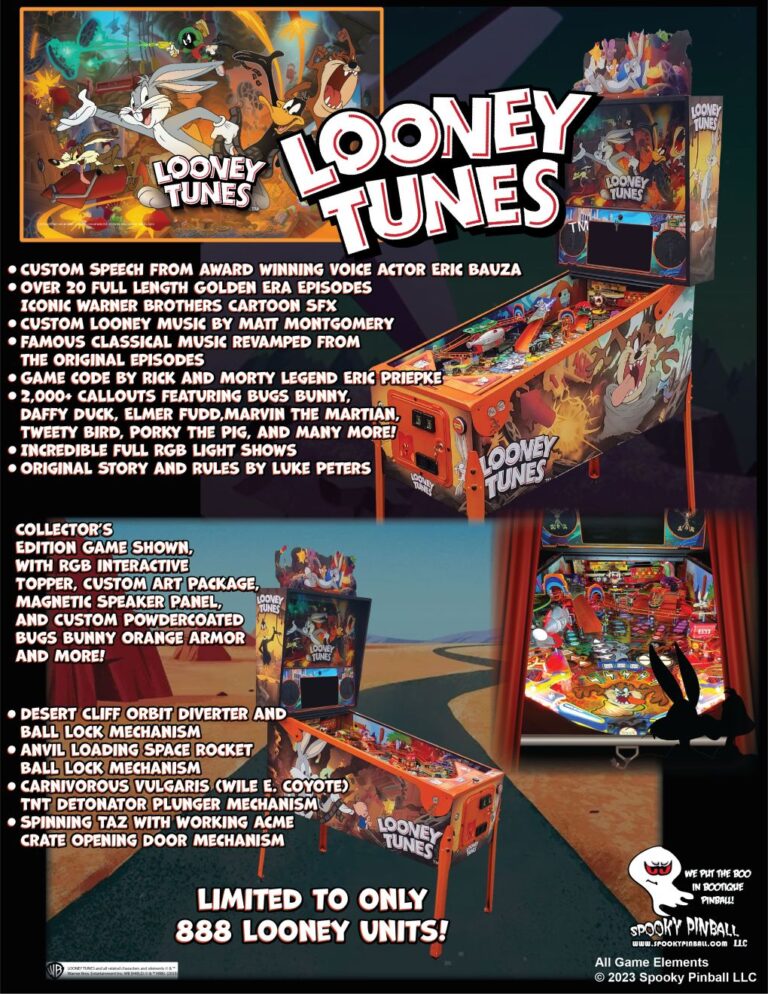 Looney Tunes – Collector Edition – Preorder – RS-Pinball